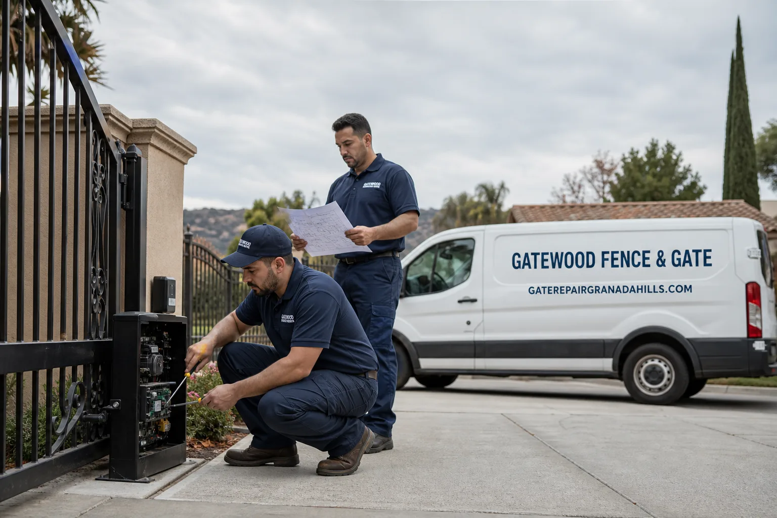 Gatewood Fence & Gate gate repair team